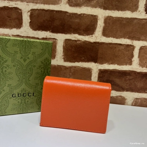 First bag ru wallet card Gucci case 1955 Horsebit 0708